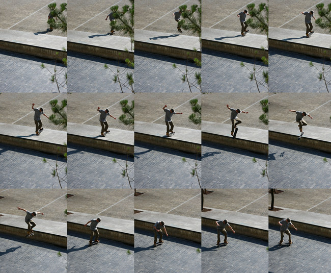 nose wheelie nollie flip out photo by christian eberl
